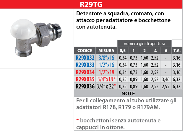 detentore r29tg